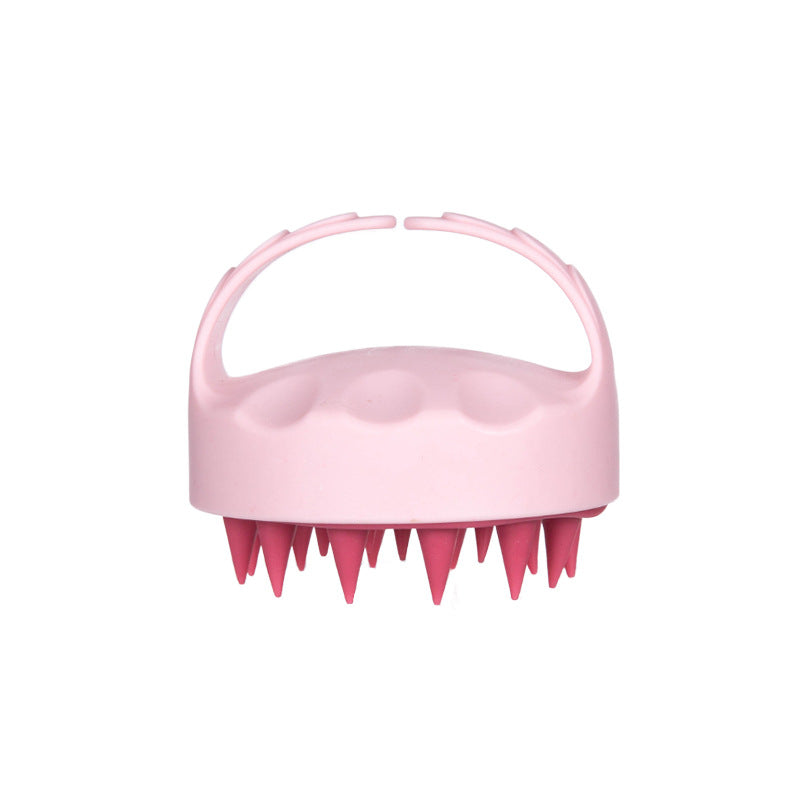 Handle Shampoo Brush Silicone Without Hurting Hair