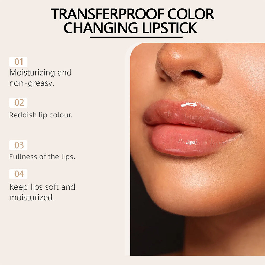 Gilding Transparent Temperature Change Lipstick Carotene