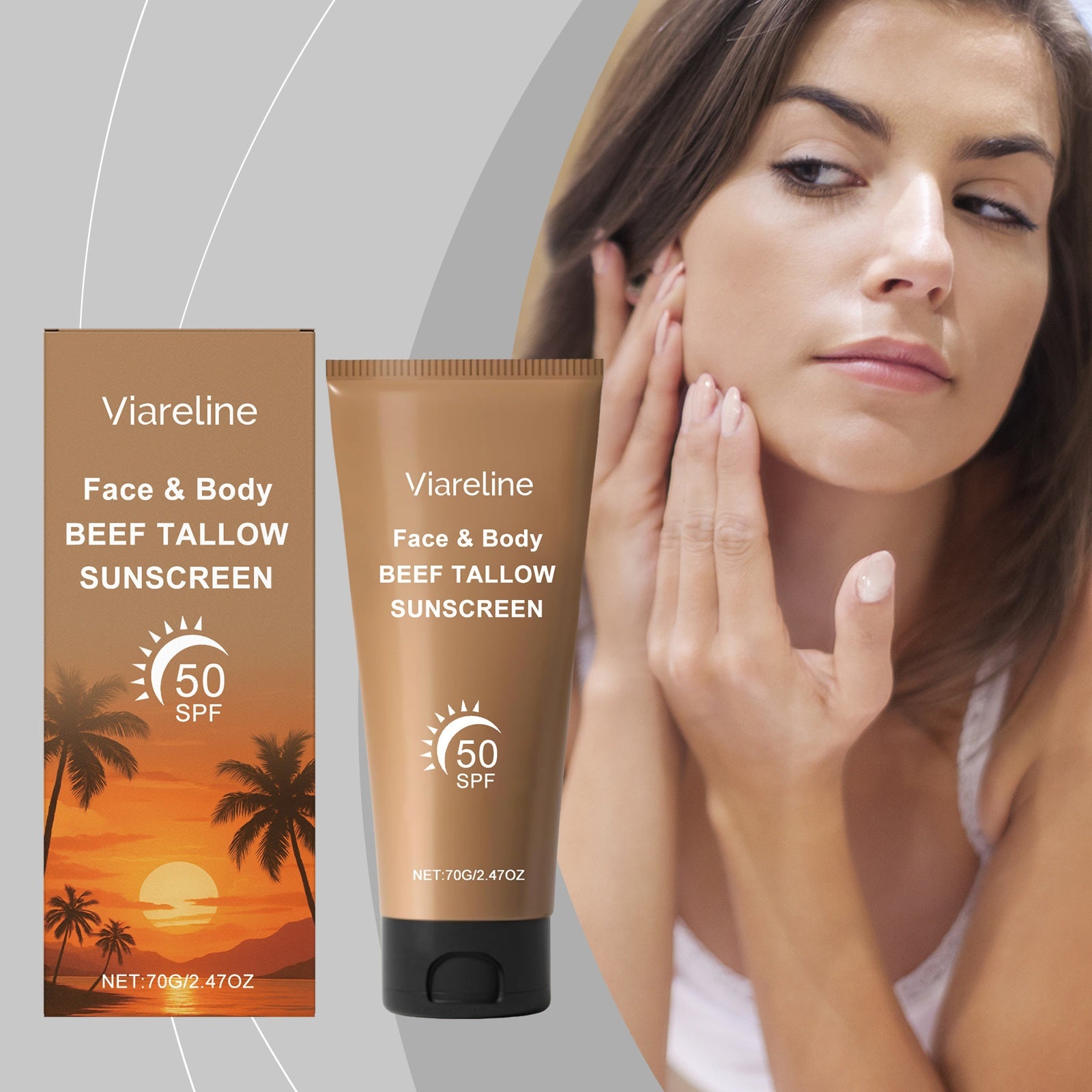 Not Oily Moisturizing Refreshing Isolation Protective Cream
