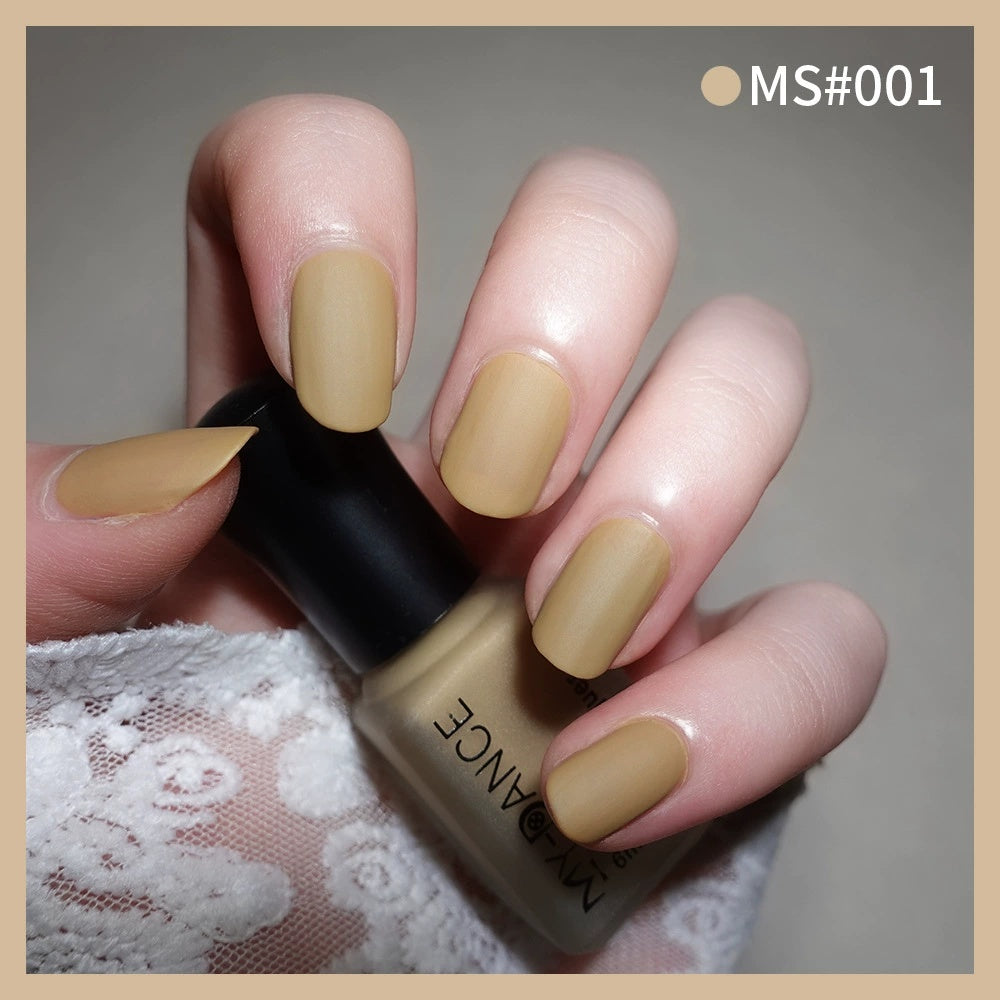 MyDance No Bake Velvet Matte Scrub Nail Polish