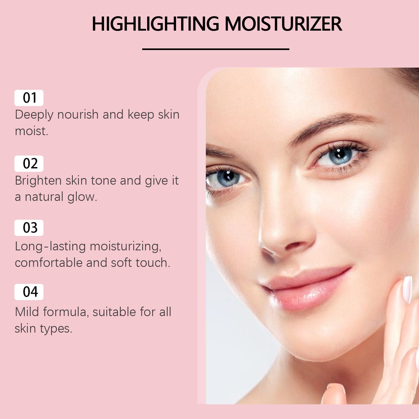 Brightening Skin Moisturizing Cream Moisturizing And Cleansing