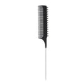 New Oil Head Hair Salon Barber Shop Hairdressing Plastic Pointed Tail With Hook Dyeing Comb