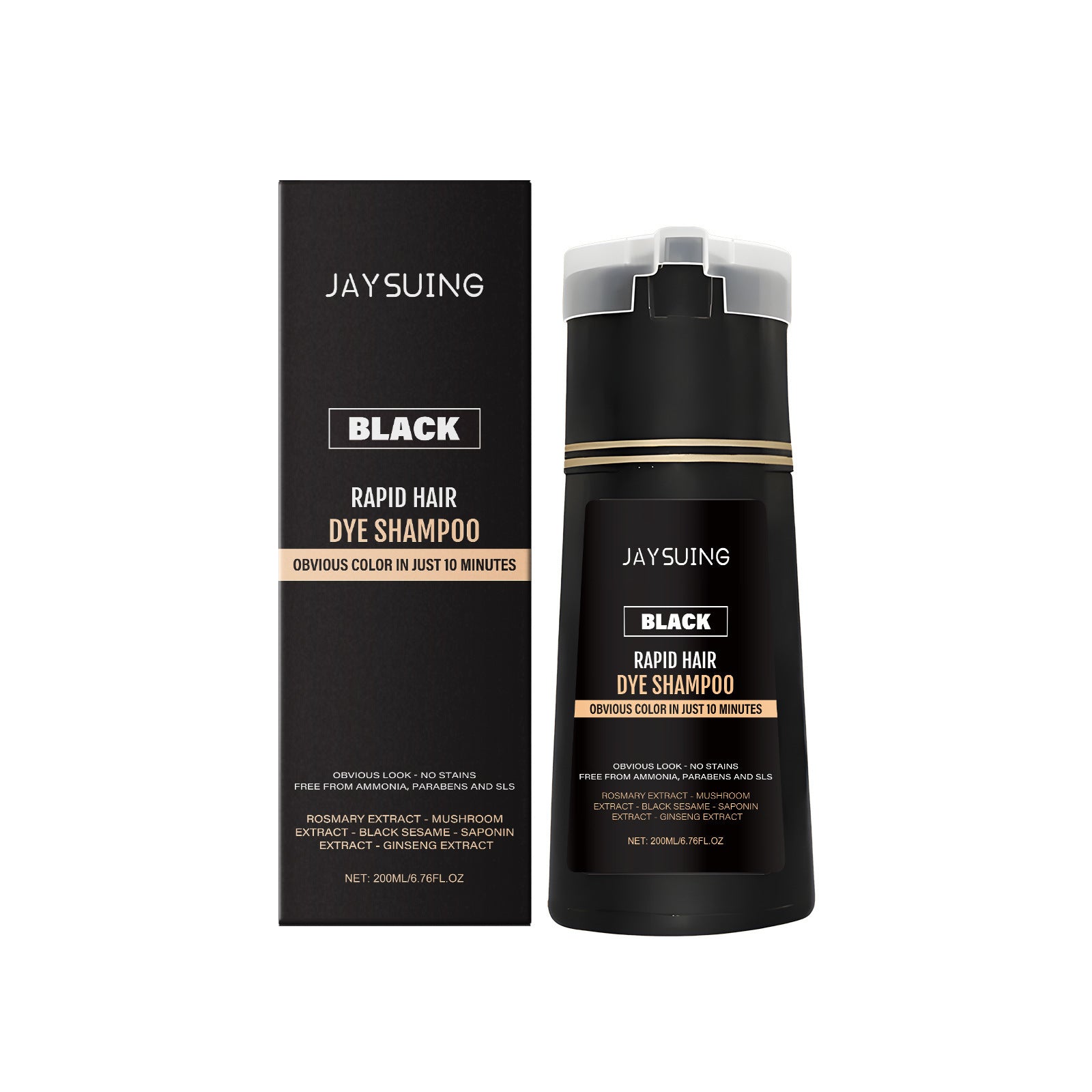 Jaysuing Men's Instant Hair Shampoo Series