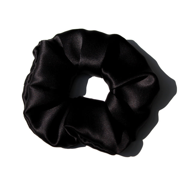 Silk Large Intestine Circle Head Flower Silk Hair Rope Satin