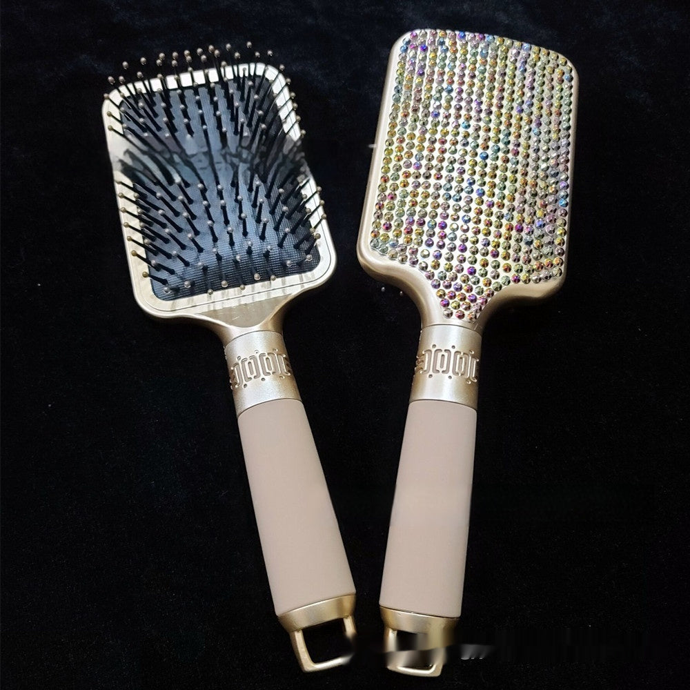 Airbag Massage Comb Air Cushion Comb Stick-on Crystals Hairdressing Supplies