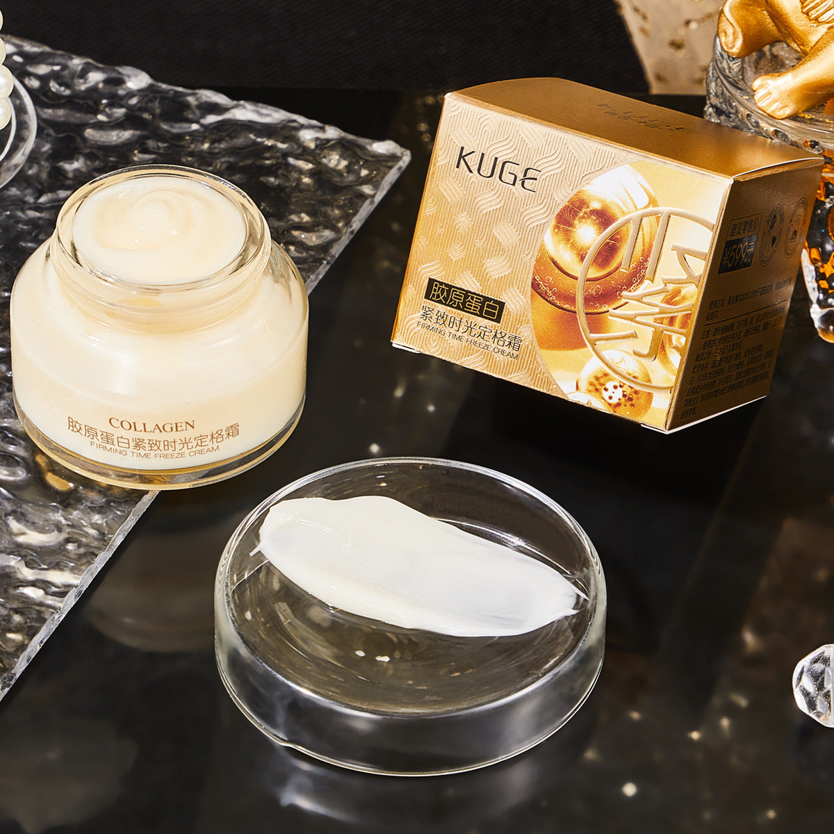 Collagen Firm And Bright Freeze Cream Anti-wrinkle Hydrating Moisturizing Facial Cream