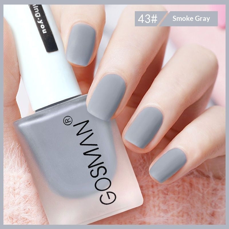 Gosman Quick-dry Matte Nail Polish, Non-peel