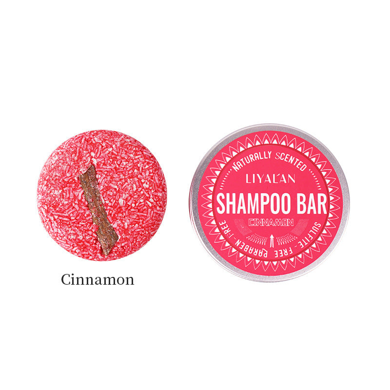 LiyaL'an Round Green Tea Soap Shampoo