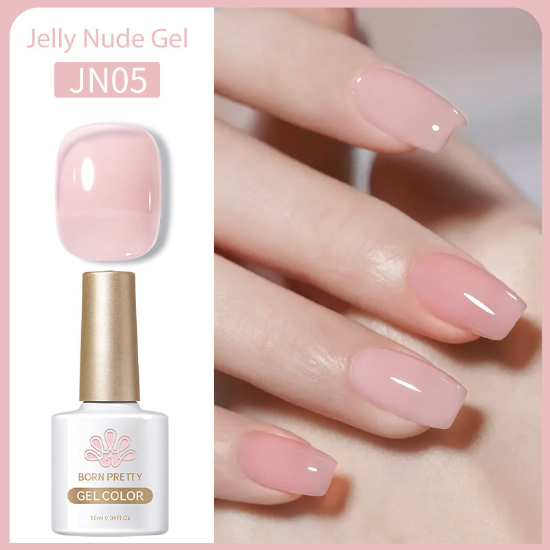 Born Pretty Nail Polish Transparent Color UV Polish Jelly Phototherapy Plastic