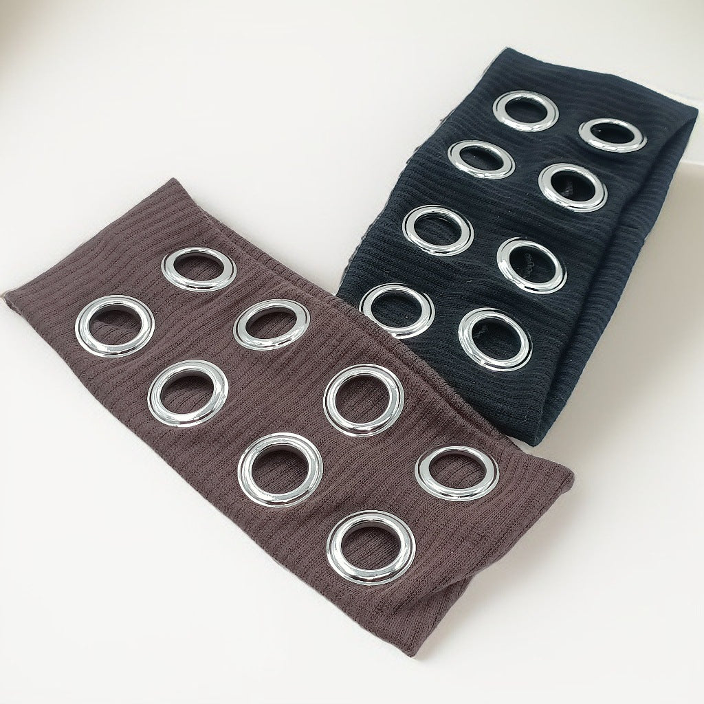 Women's Fashion Hollowed-out Punk Elastic Headband
