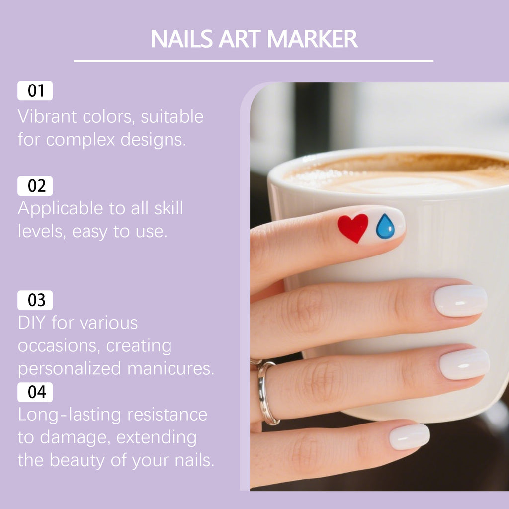 Torvikx Nail Graffiti Pen Is Easy To Use, Suitable For Many Occasions DIY