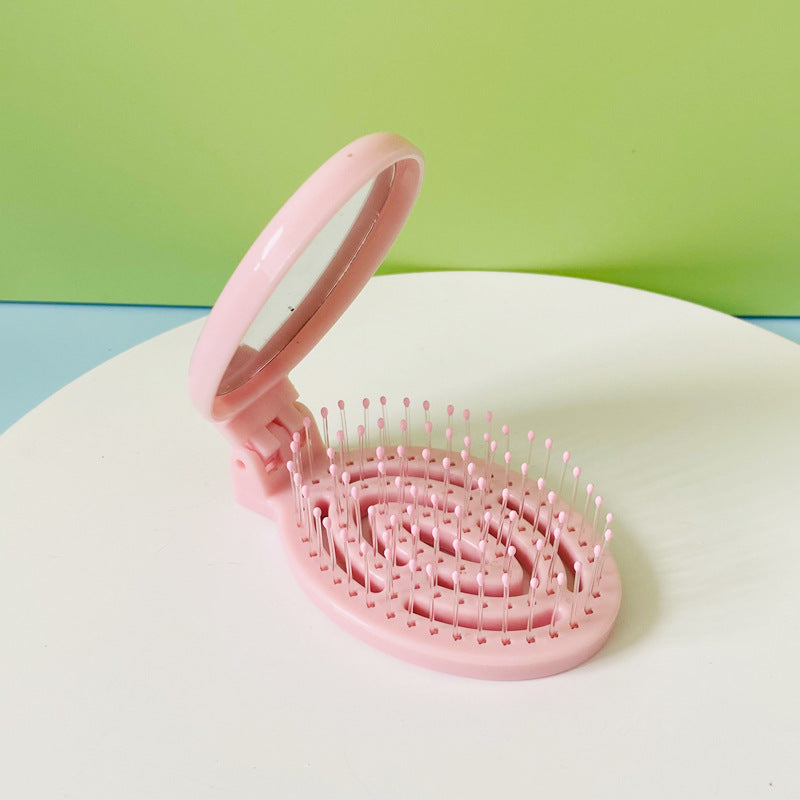 Household Portable Air Cushion Hollow Folding Massage Comb
