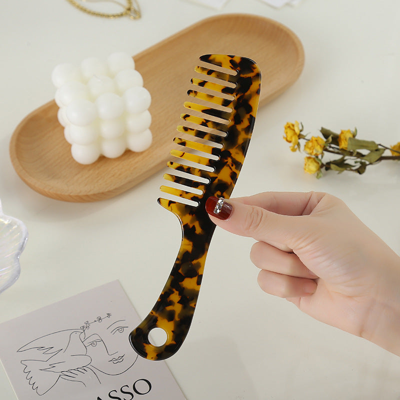 Fashion Cellulose Acetate Sheet Anti-static Comb