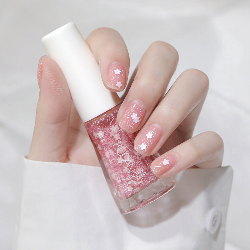 Kudan Water-based Odorless Peel-off No-bake Fast-drying Clear Nail Polish