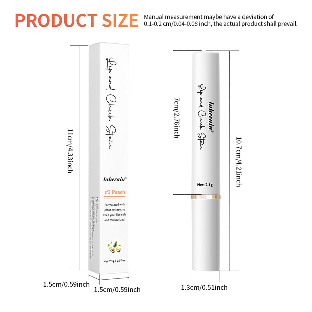 Lip And Cheek Dual-purpose Temperature Change Lipstick Moisturizing And Nourishing Lasting