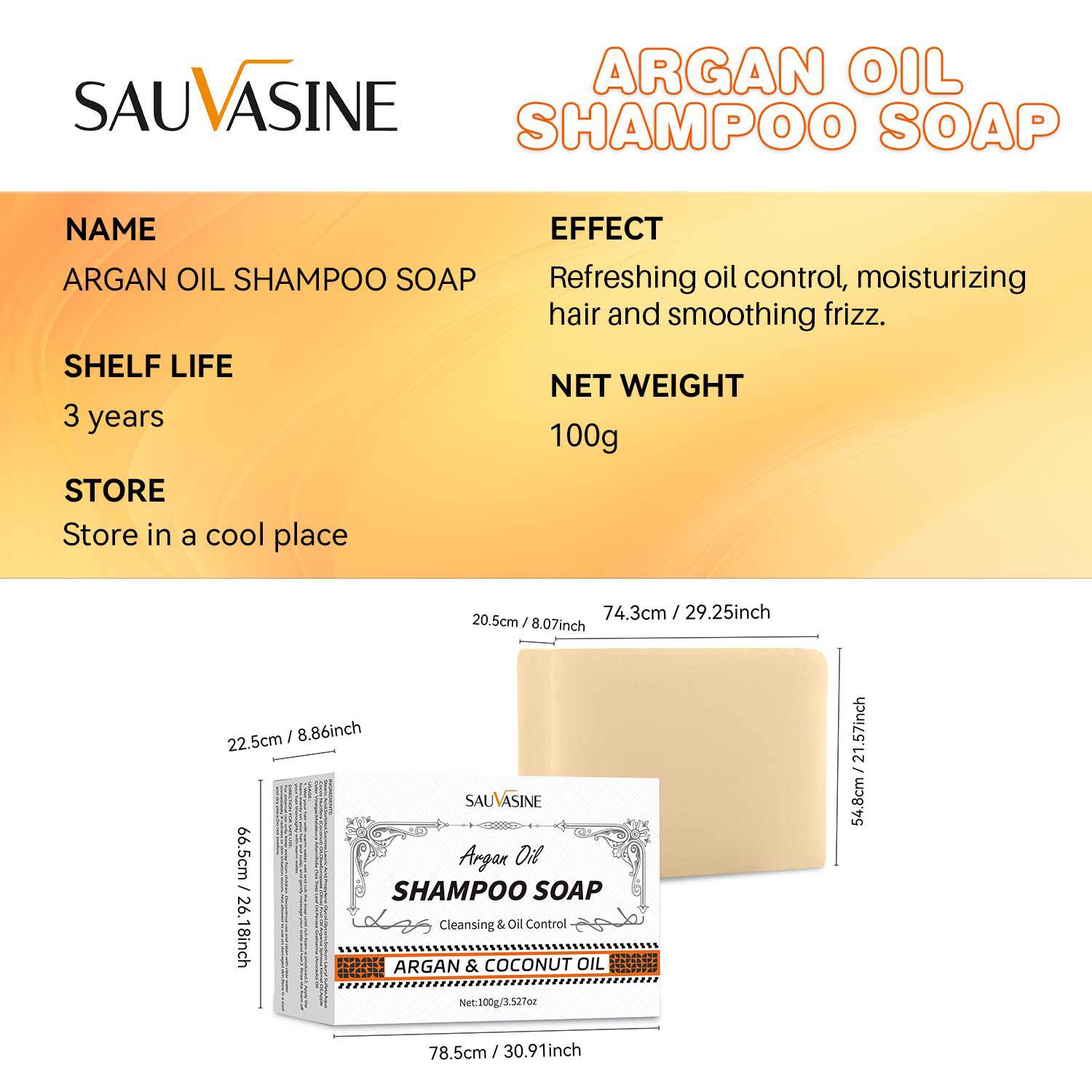 Sauvasine A Dry Oil Shampoo Soap