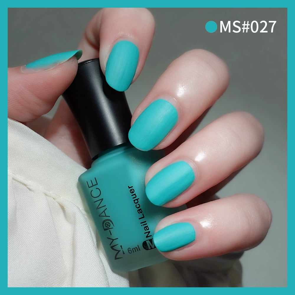 MyDance No Bake Velvet Matte Scrub Nail Polish