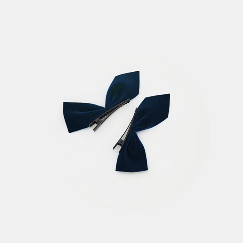 Half Piece Small Bow Hairpin Female Accessories
