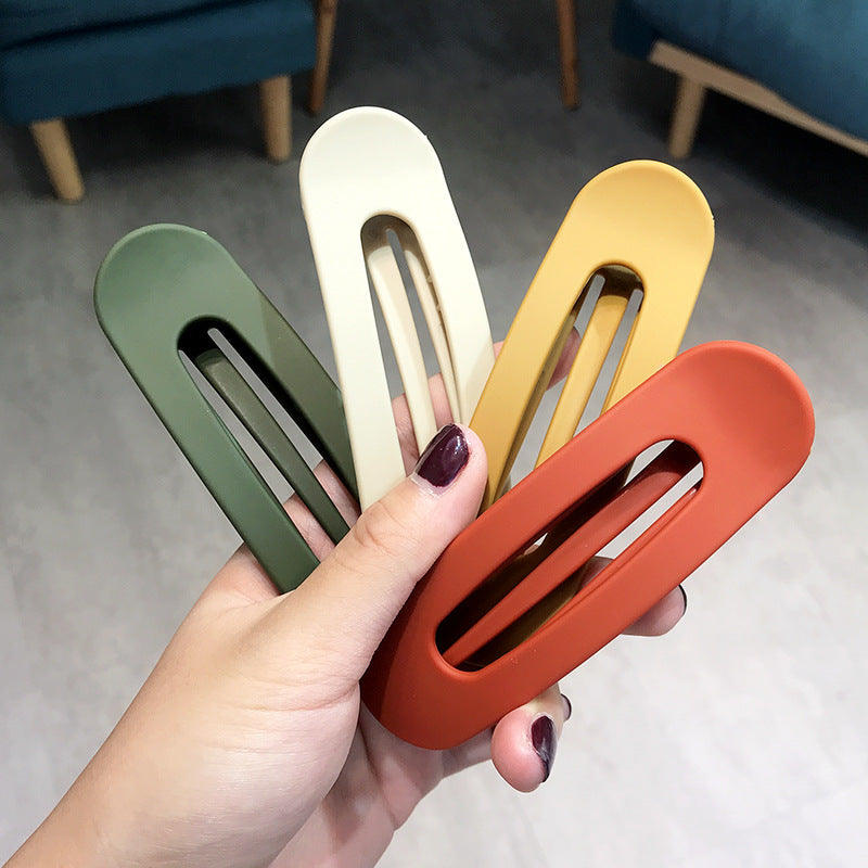 Women's Large Face Wash One Word Side Clip