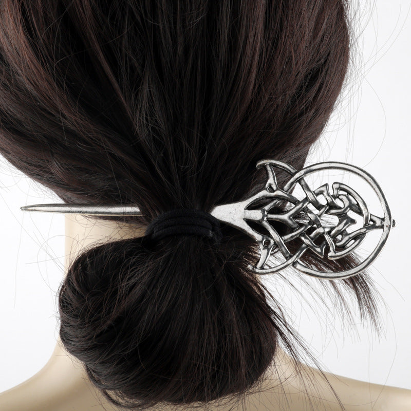Retro Ethnic Style Dragon Hairpin For Women