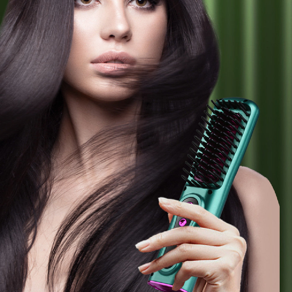 Multi-function Rechargeable Wireless Straight Comb