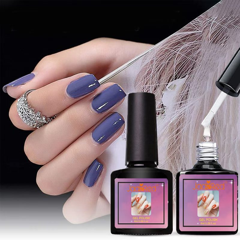 JaaeRed Beginner Nail Art Tool Set With Crystal Liquid Gel Polish