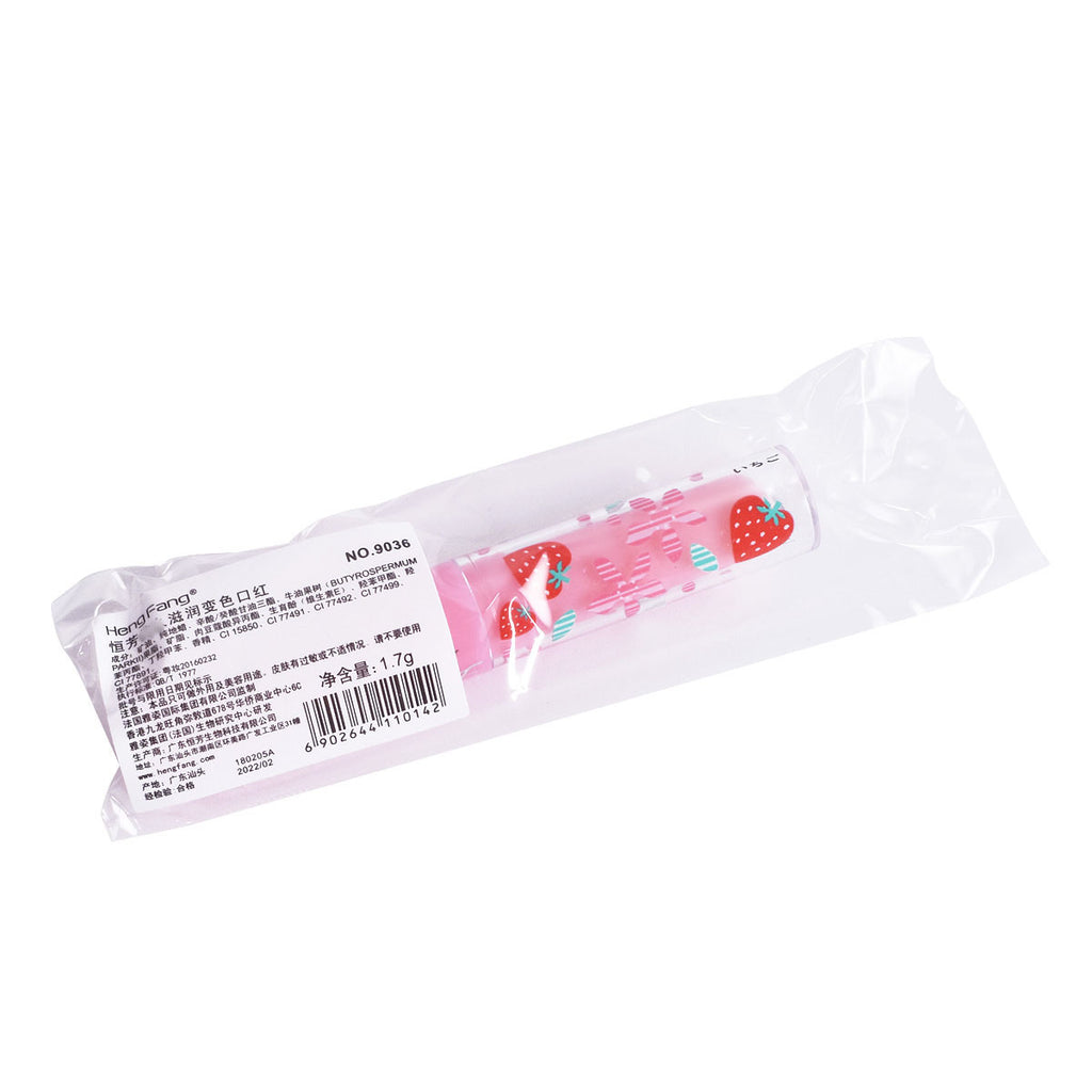 Strawberry Moisturizing Color-changing Lipstick
