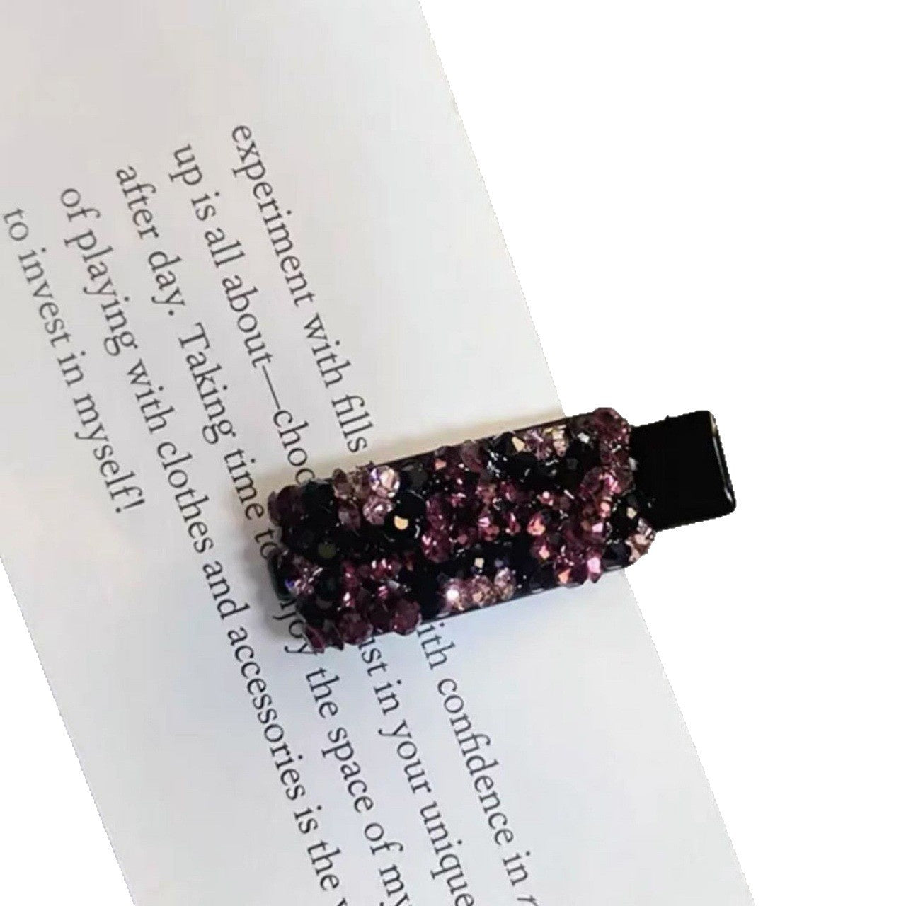 Rhinestone Bangs Side Exquisite Advanced Barrettes