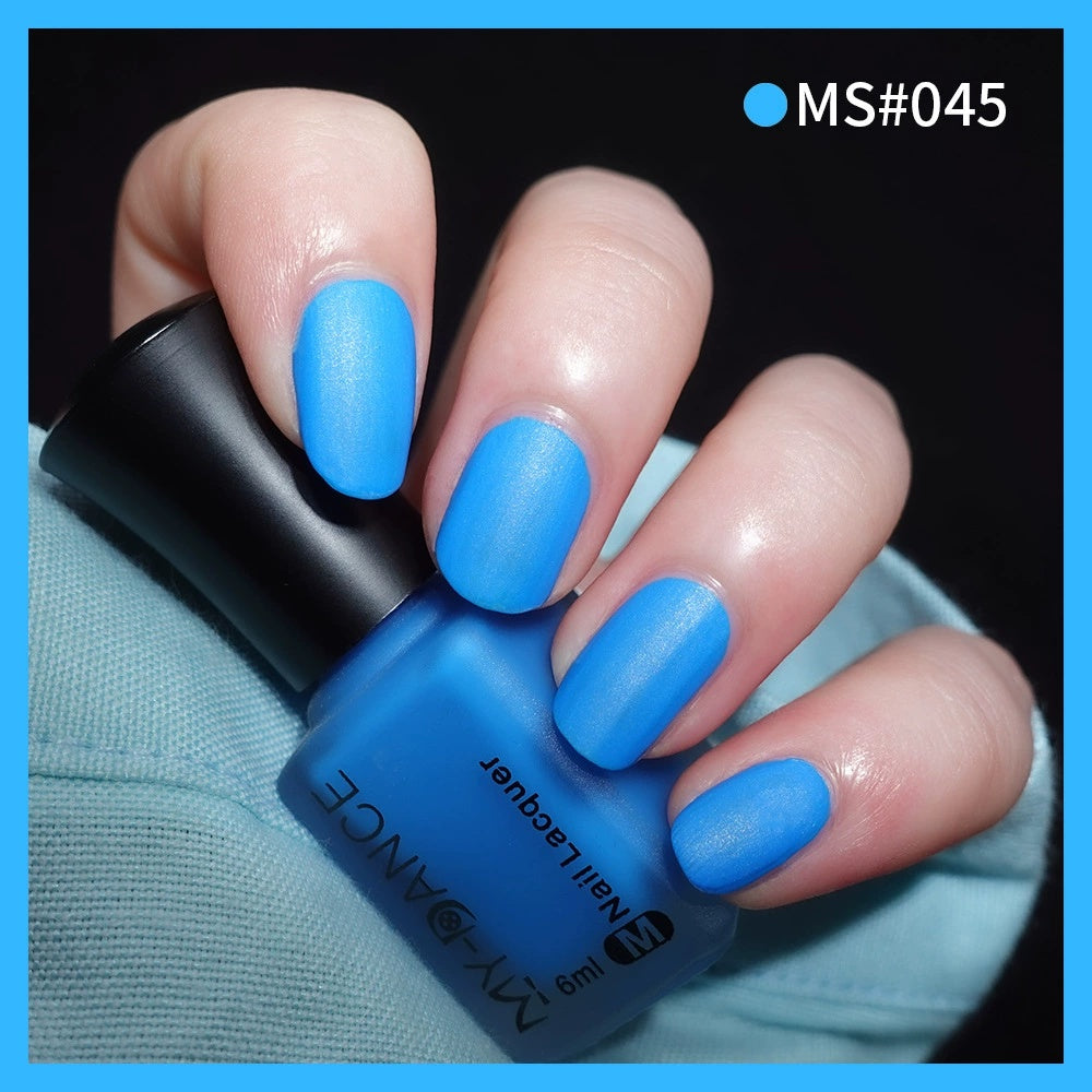 MyDance No Bake Velvet Matte Scrub Nail Polish