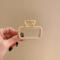 Oil Dripping Grip Women's Loose Clip Medium Headdress