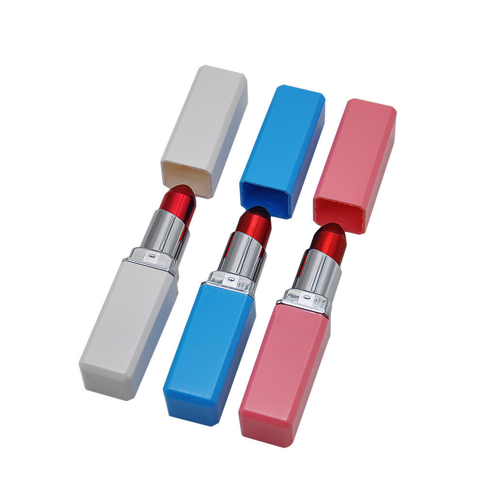 Candy Color Personality Design Multi-filter Aluminum Alloy Lipstick Shape Pipe