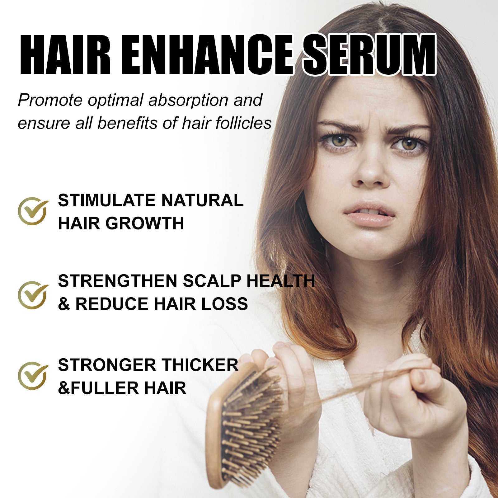 Ouhoe Dense Hair Essential Oil Moisturizes Hair Roots