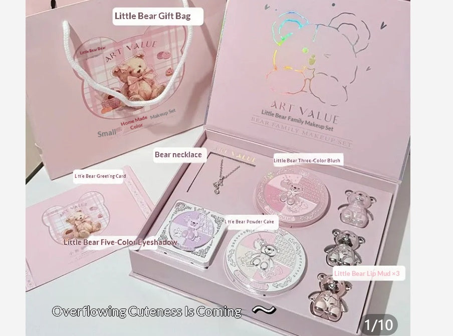 Art Value Ballet Aesthetic Makeup Gift Set Blush And Lip Tint For A Brightening, Fairer Look