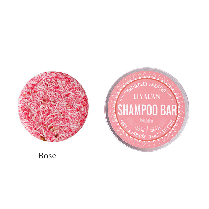 LiyaL'an Round Green Tea Soap Shampoo