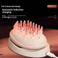 Golden Rice Red Light Healthy Hair Comb Massage Electrodynamic Instrument