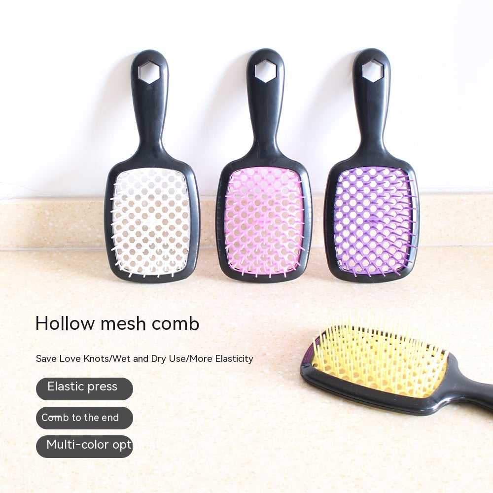 Hexagonal Wire Net Comb Honeycomb Hollow Hairdressing Comb