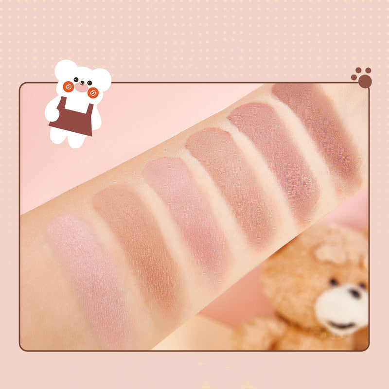 Kiss Beauty Women's Fashion Simple Multi-Color Makeup Blush