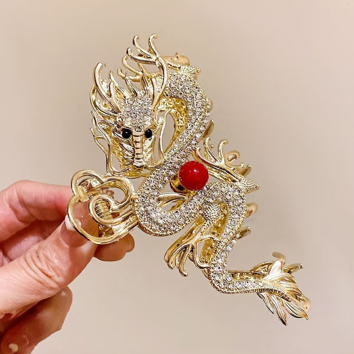 Large Tassel Hair Clip New High-end Style For Updo Hairstyles
