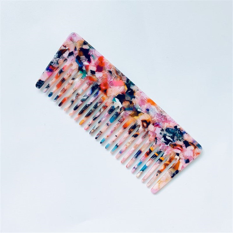 Women's Acetate Antistatic Scalp Massage Comb