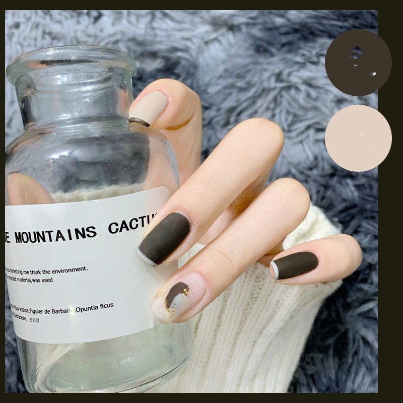 Maxfine Water-based Matte Nail Polish Autumn And Winter Color Matte Matte Texture