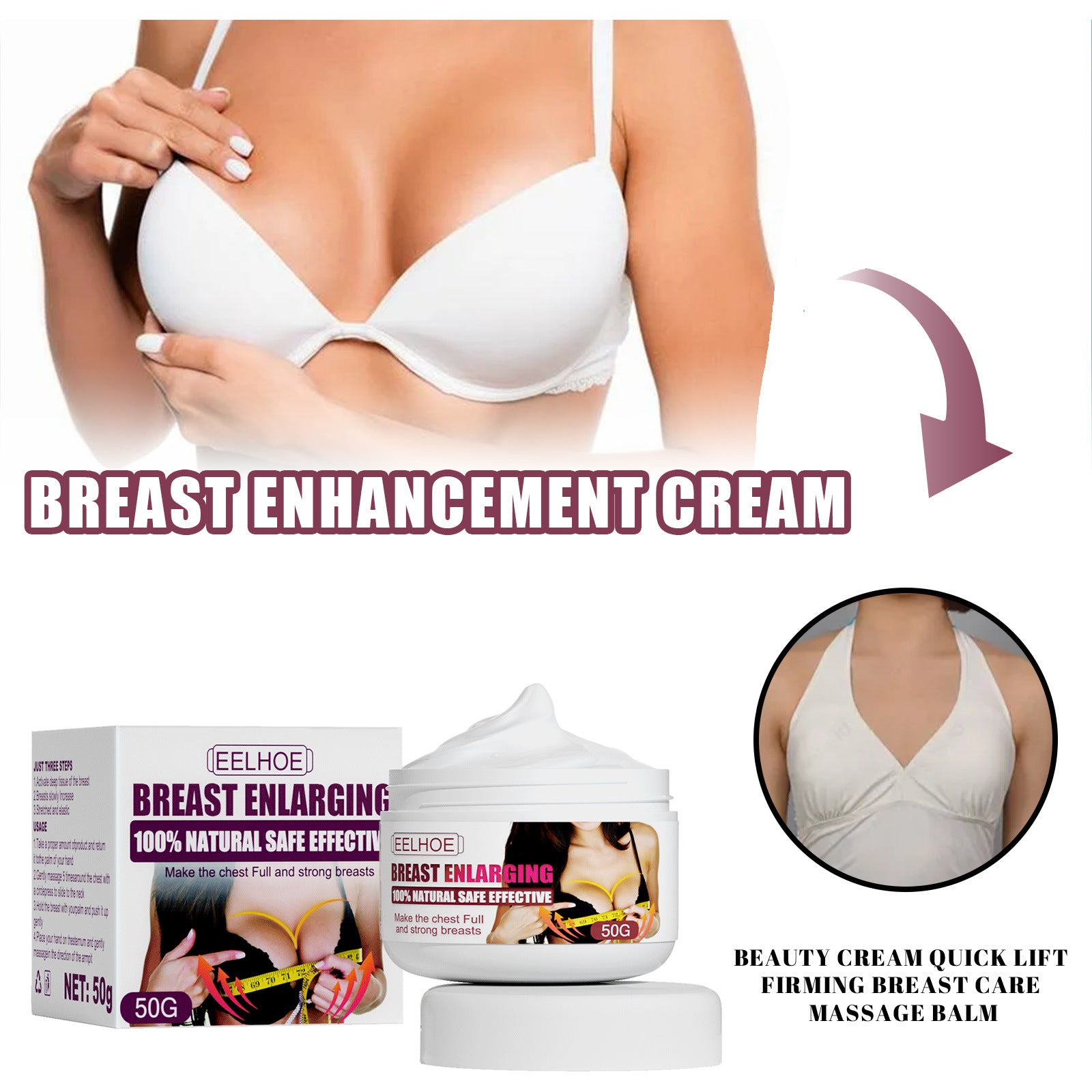 Neck Cream 50g Moisturizing And Gentle