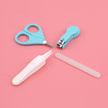 Baby Nail Clipper Four-Piece Set Baby Safety Infant Nail File Combo Set