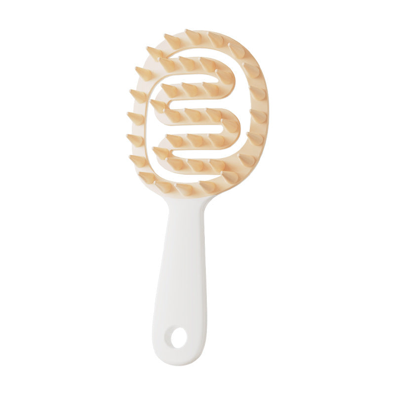 Massage Comb Soft Glue Scalp Meridian Anti-itching Cleaning