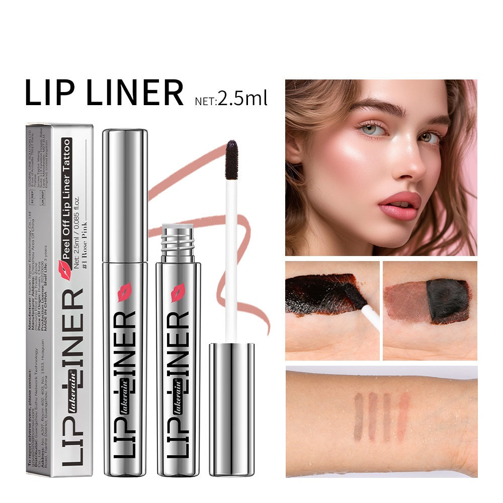 Nonstick Cup Long-lasting Stripping Tear And Pull Lip Liner Not Smudge Pen