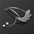 Temperament Pearl Pendant Hairpin Simple Modern Net Red