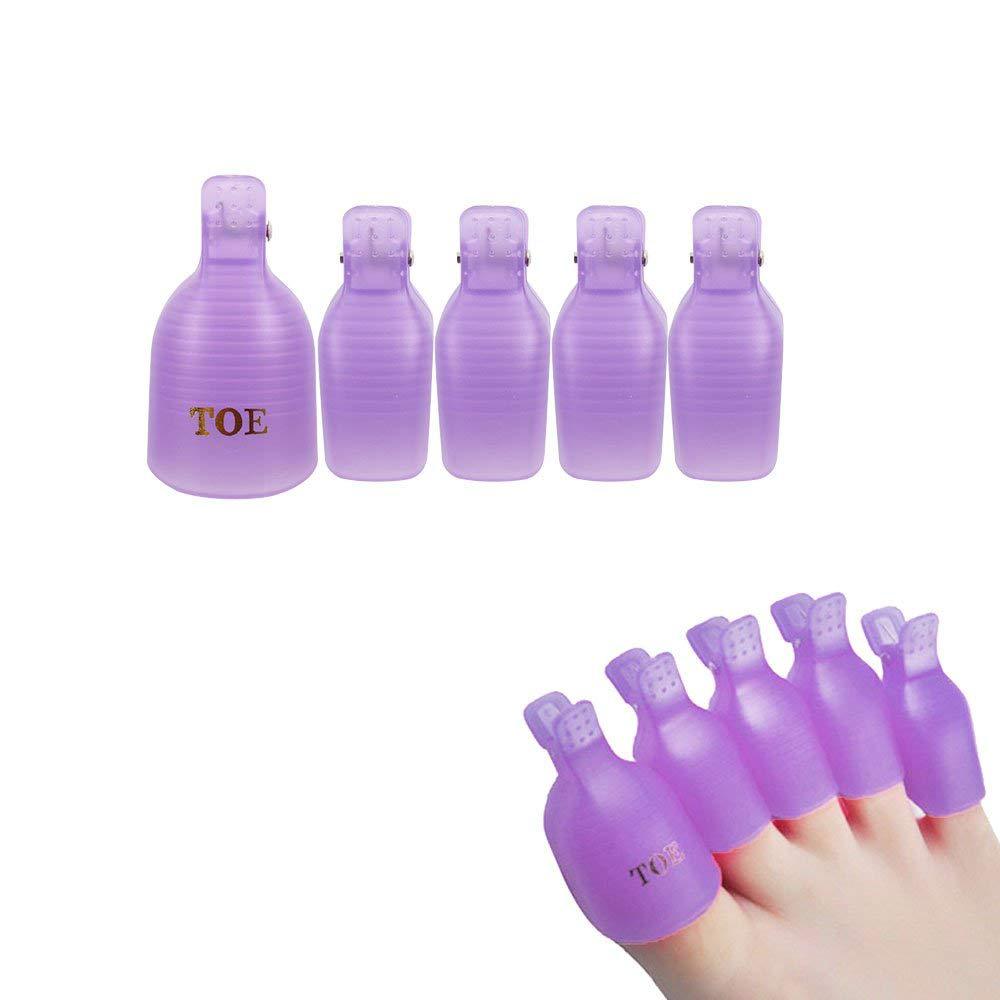 Toe Nail Tools Nail Remover Clips Nail Polish Glue Nail Remover Set