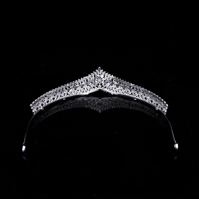 European And American Wedding Retro Headdress Bride Gets Married