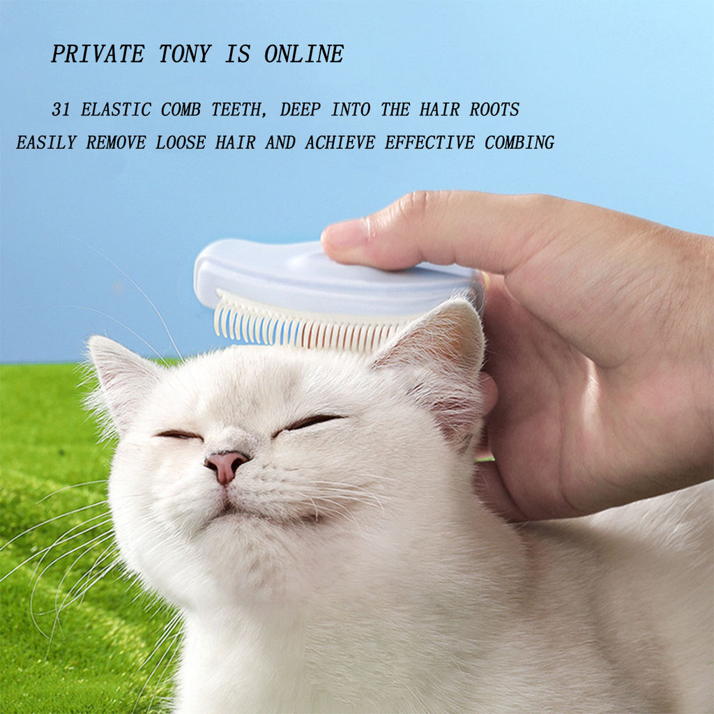 Small Fat Chirp Comb Comb Comb Comb Brush Massage To Remove Floating Hair Pet Cat And Dog Cleaning Supplies