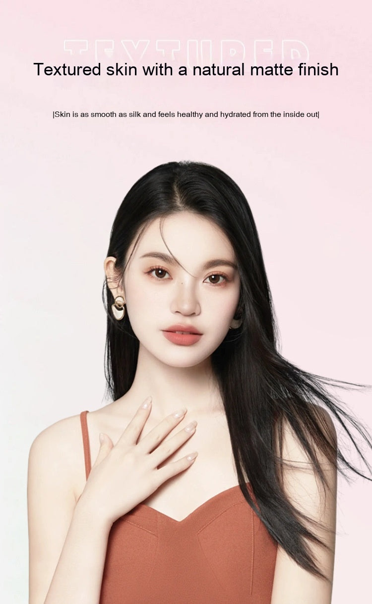 Not Easy To Makeup Delicate And Smooth Skin Feeling Milk Invisible Pores Not Stuck Powder Liquid Foundation