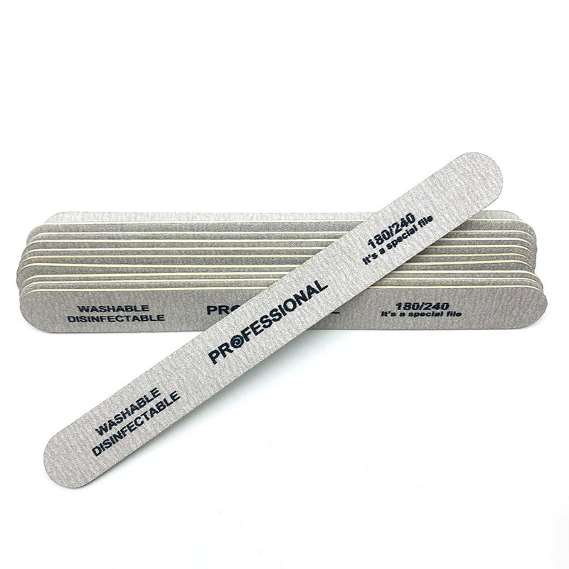 Wood Chip File Veneer Nail Rubbing Double-sided Shaping Sanding Strip